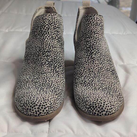 Toms Size 11 Kallie Wedge Macadamia Booties - Picture 4 of 11